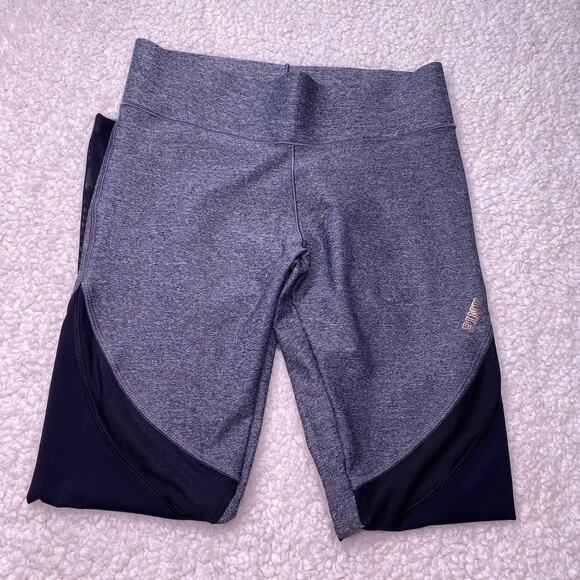 PINK Victoria's Secret Ultimate Gray Black Mesh Leggings XS - Picture 2 of 12